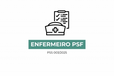 Edital 003/2025 - Enfermeiro PSF