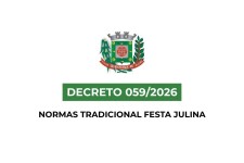 Decreto 059/2026 - Normas Tradicional Festa Julina